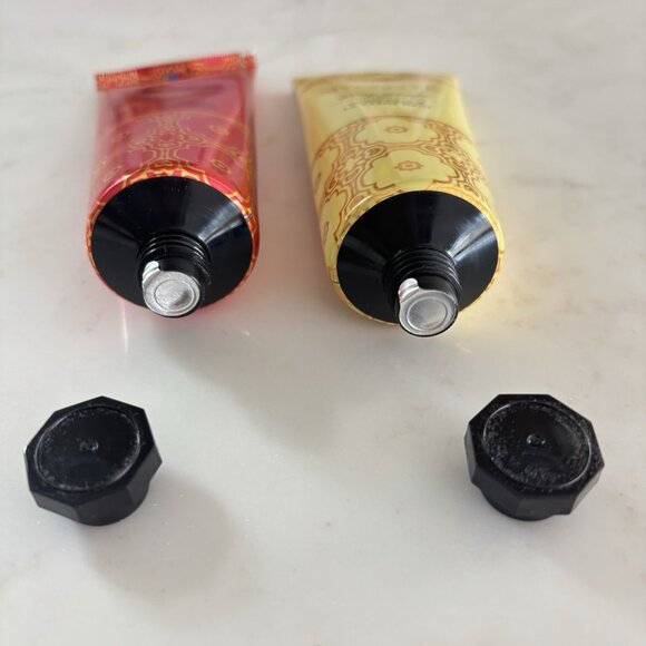 SEALED Spongelle Hand Cream HONEY BLOSSOM and SUGAR DAHLIA Lotion Set 2oz - Picture 7 of 7